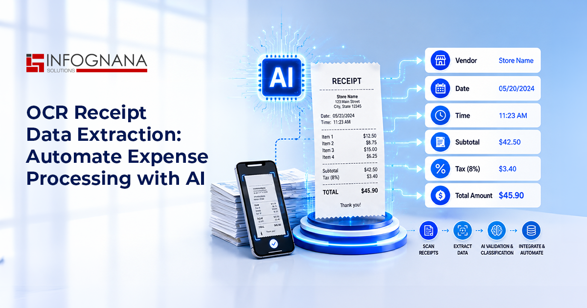 OCR Receipt Data Extraction: Automate Expense Processing with AI